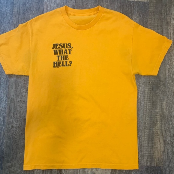 Stolen Project JESUS, WHAT THE HELL? t-shirt 2019 HTF - Picture 1 of 5